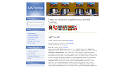 Desktop Screenshot of kuzelky.trnet.cz